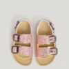 Sandalen mit Glitzer-Details Sandalen mit Glitzer-Details