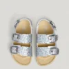 Sandalen mit Glitzer-Details Sandalen mit Glitzer-Details