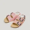 Sandalen mit Glitzer-Details Sandalen mit Glitzer-Details