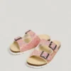 Sandalen mit Glitzer-Details Sandalen mit Glitzer-Details