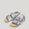 Sandalen mit Glitzer-Details Sandalen mit Glitzer-Details