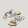 Sandalen mit Glitzer-Details Sandalen mit Glitzer-Details