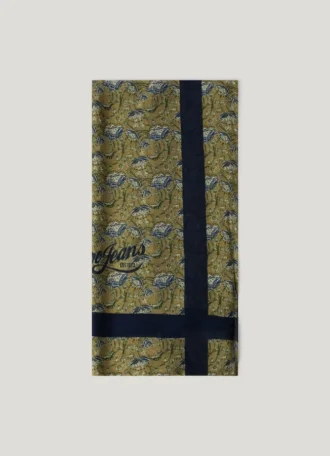 Schal mit Blumenmuster