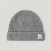 Set aus geripptem Hut und Schal Set aus geripptem Hut und Schal