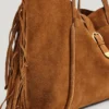 Shopper-Tasche aus Wildleder