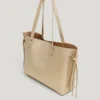 Shopper-Tasche in Lederoptik