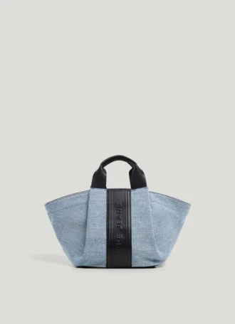 Shopper-Tasche mit geprägtem Logo