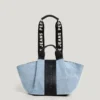 Shopper-Tasche mit geprägtem Logo