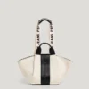 Shopper-Tasche mit geprägtem Logo