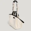 Shopper-Tasche mit geprägtem Logo
