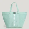 Shopper-Tasche mit Logo-Print