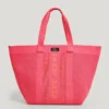Shopper-Tasche mit Logo-Print