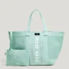 Shopper-Tasche mit Logo-Print