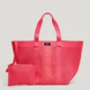Shopper-Tasche mit Logo-Print