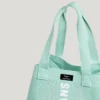 Shopper-Tasche mit Logo-Print
