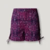 Shorts mit abstraktem Print