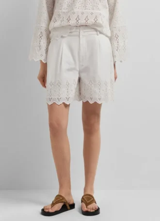 Shorts mit durchbrochenen Details
