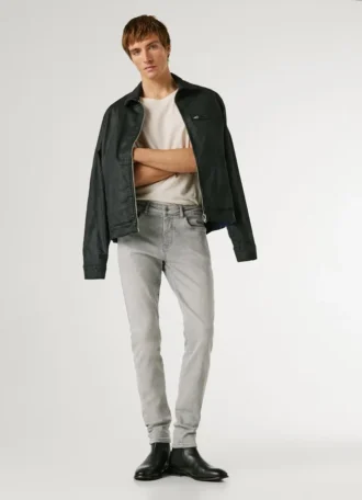 Skinny-Fit-Jeans mit mittlerer Leibhöhe – Finsbury