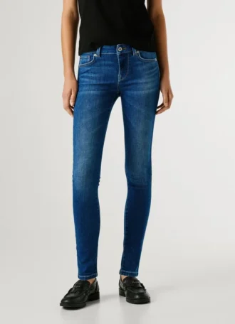 Skinny-Fit-Jeans mit niedriger Leibhöhe – Soho