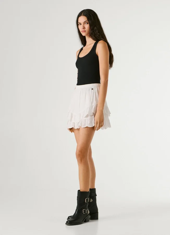 Skort mit Rüschen Skort mit Rüschen
