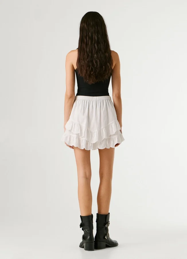 Skort mit Rüschen Skort mit Rüschen