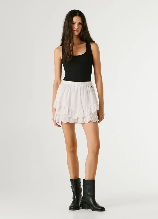 Skort mit Rüschen Skort mit Rüschen