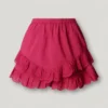 Skort mit Rüschen