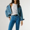 Slim-Fit-Denim-Bermudashorts