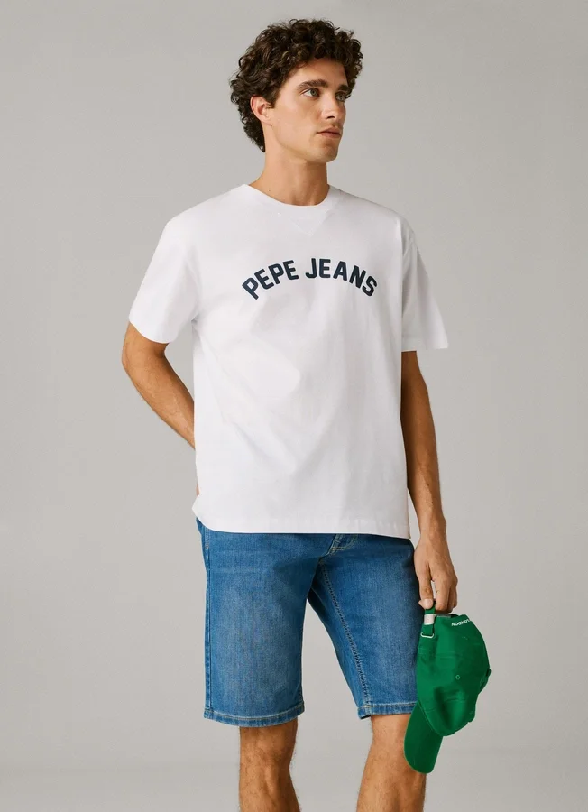 Slim-Fit-Denim-Bermudashorts Slim-Fit-Denim-Bermudashorts