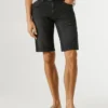 Slim-Fit-Denim-Bermudashorts Slim-Fit-Denim-Bermudashorts