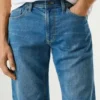 Slim-Fit-Denim-Bermudashorts Slim-Fit-Denim-Bermudashorts