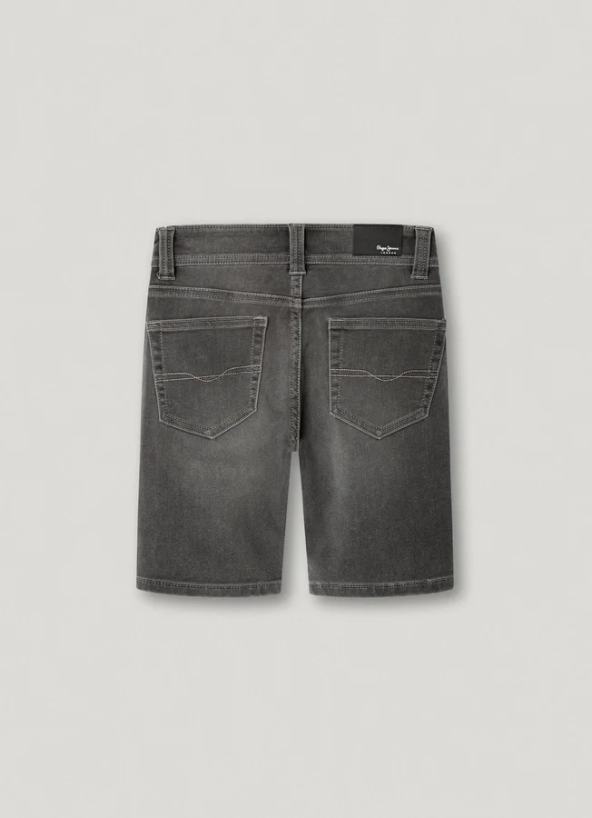 Slim-Fit-Denim-Bermudashorts Slim-Fit-Denim-Bermudashorts