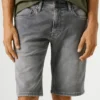 Slim-Fit-Denim-Bermudashorts Slim-Fit-Denim-Bermudashorts