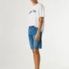 Slim-Fit-Denim-Bermudashorts Slim-Fit-Denim-Bermudashorts