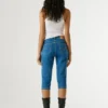 Slim-Fit-Denim-Bermudashorts