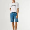 Slim-Fit-Denim-Bermudashorts Slim-Fit-Denim-Bermudashorts