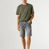 Slim-Fit-Denim-Bermudashorts Slim-Fit-Denim-Bermudashorts