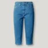 Slim-Fit-Denim-Bermudashorts
