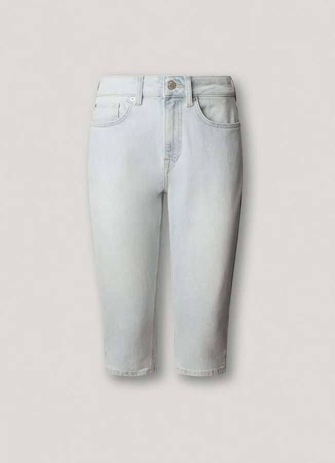 Slim-Fit-Denim-Bermudashorts Slim-Fit-Denim-Bermudashorts