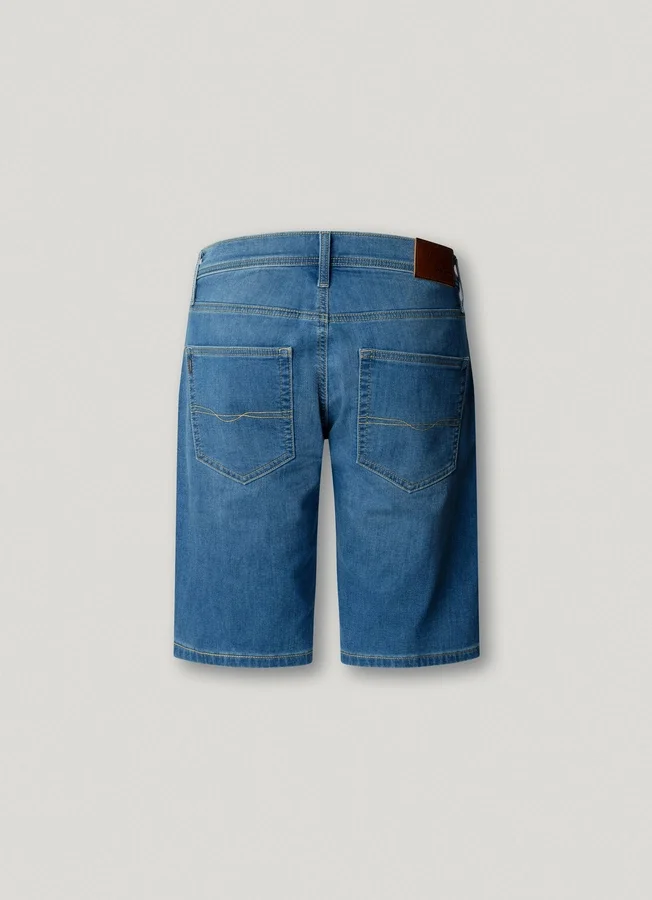 Slim-Fit-Denim-Bermudashorts Slim-Fit-Denim-Bermudashorts