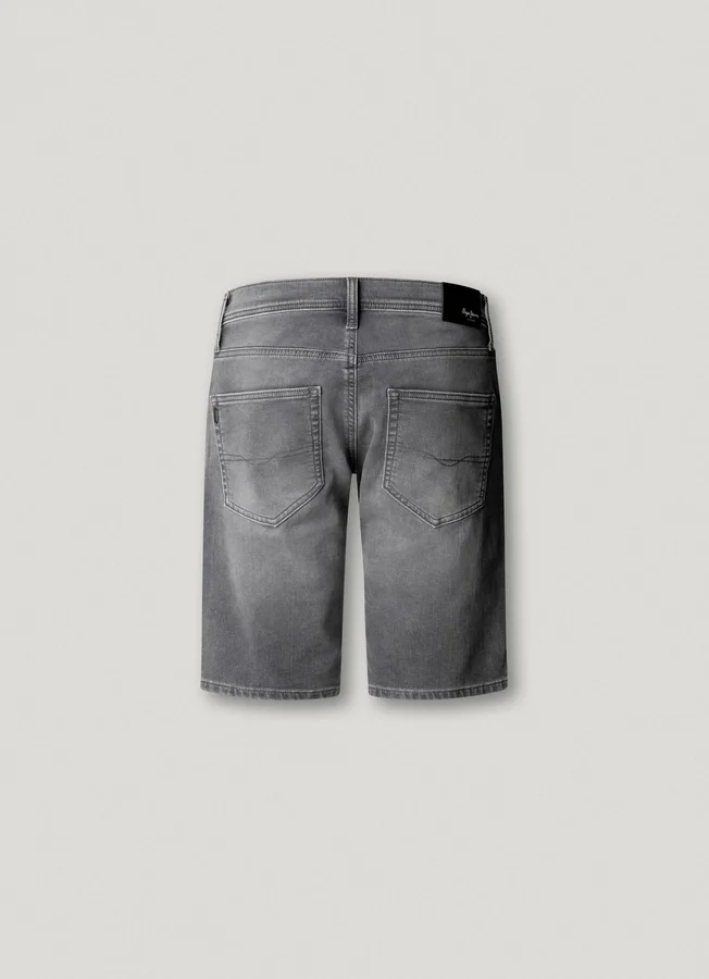 Slim-Fit-Denim-Bermudashorts Slim-Fit-Denim-Bermudashorts