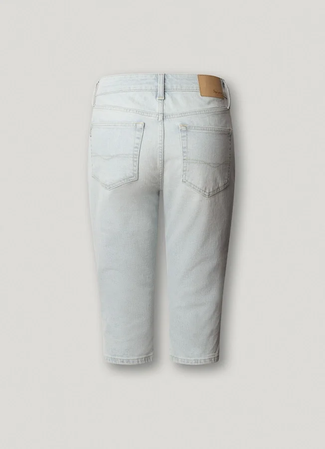 Slim-Fit-Denim-Bermudashorts Slim-Fit-Denim-Bermudashorts