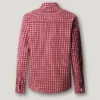 Slim-Fit-Hemd aus kariertem Popeline Slim-Fit-Hemd aus kariertem Popeline