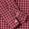 Slim-Fit-Hemd aus kariertem Popeline Slim-Fit-Hemd aus kariertem Popeline