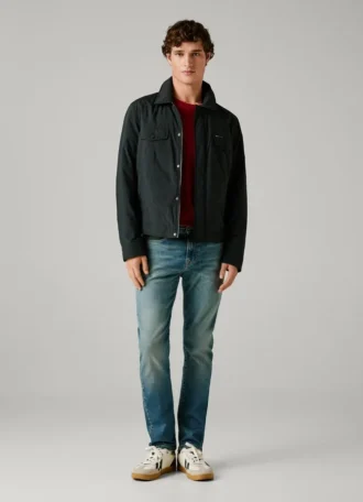 Slim-Fit-Jeans mit mittlerer Leibhöhe – Hatch