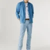 Slim-Fit-Jeans mit mittlerer Leibhöhe – Hatch