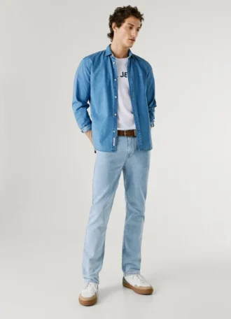 slim fit jeans mit mittlerer leibhhe hatch 1 7 330x456 - Slim-Fit-Jeans mit mittlerer Leibh&ouml;he &ndash; Hatch