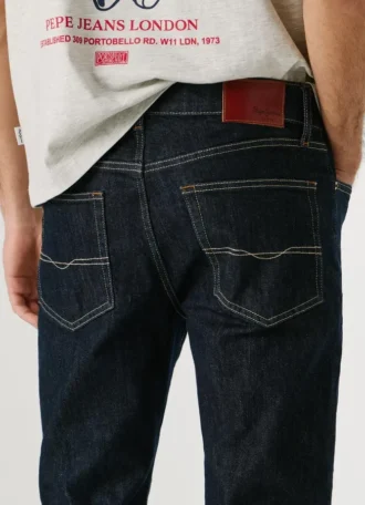 Slim-Fit-Jeans mit mittlerer Leibhöhe – Hatch