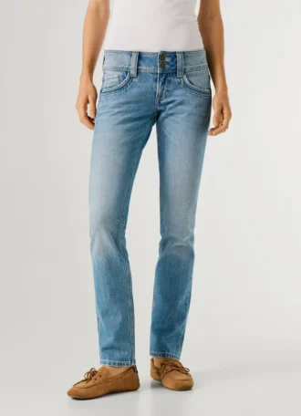 Slim-Fit-Jeans mit mittlerer Leibhöhe – Iconic Gen