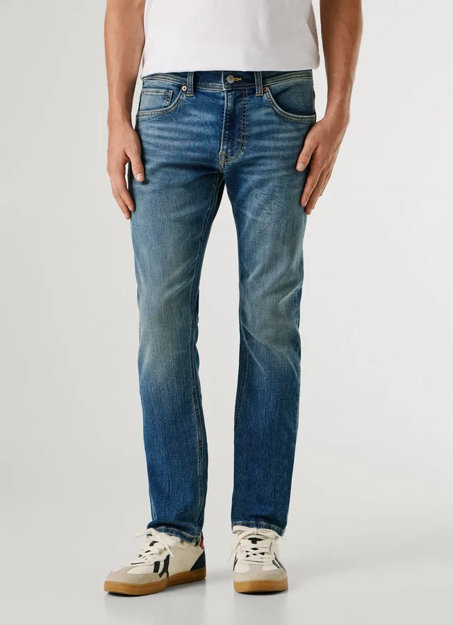Slim-Fit-Jeans mit mittlerer Leibhöhe – Track Slim-Fit-Jeans mit mittlerer Leibhöhe – Track